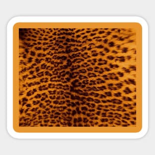 Leopard print Sticker